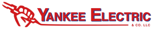 red text fist with lightening bolt