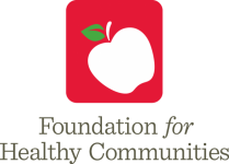 Red Square Logo with White Apple