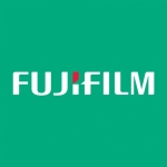 green logo white text